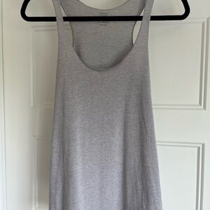 Grayson Threads Gray Sleeveless Relaxed Tank Top